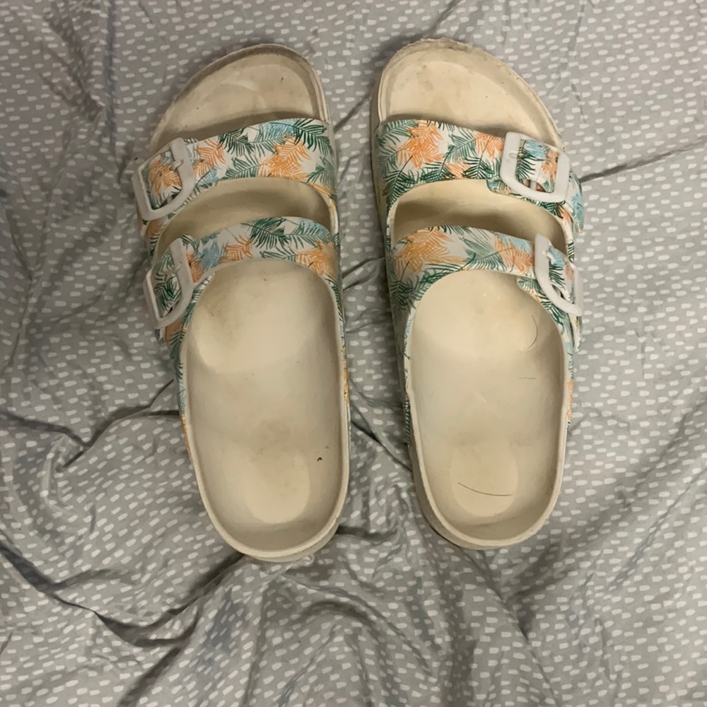 Floral, Foam Sandals